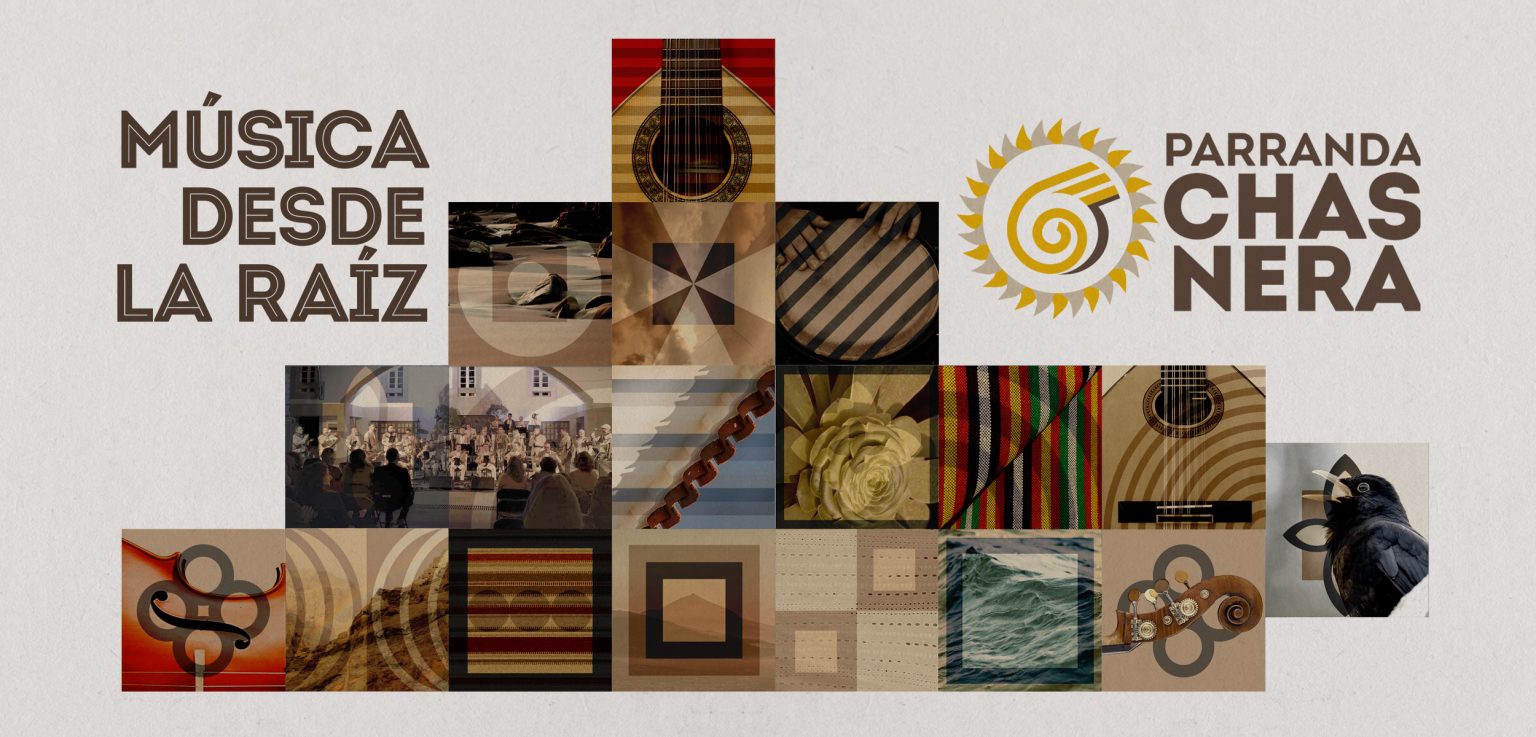 Integrantes de la Parranda Chasnera interpretando música de raíz en Canarias, auténtica parranda canaria